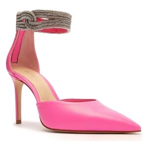 Schutz Linara Pink Pointed Toe Pump